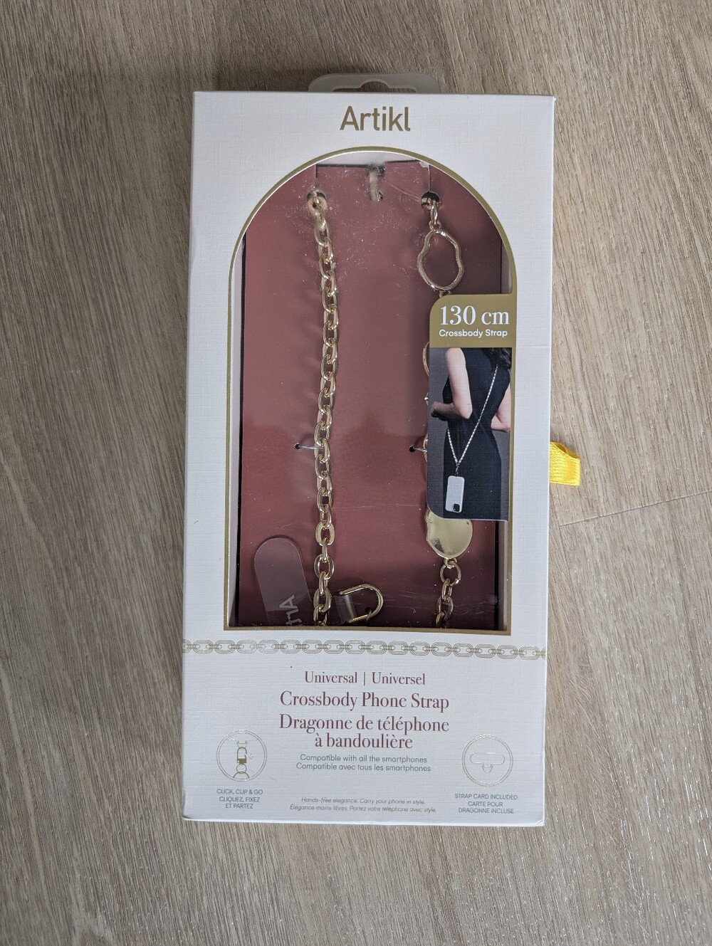 NWT Artikl Universal Designer Phone Jewelry Crossbody Strap